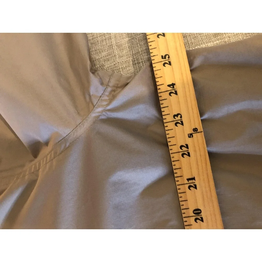 Outback Trading Company Jacket Large Beige Packable Hooded Pak-a-roo Hike Camp